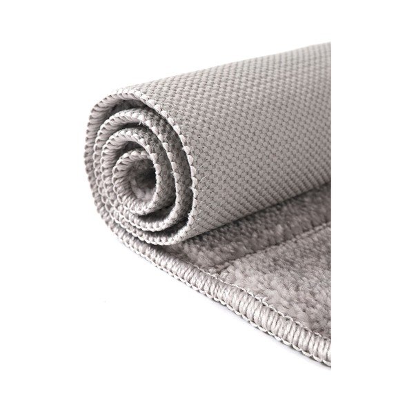 Pelēki vannas istabas paklājiņi (2 gab.) 50x80 cm Yeni Cizgli – Foutastic-image-4