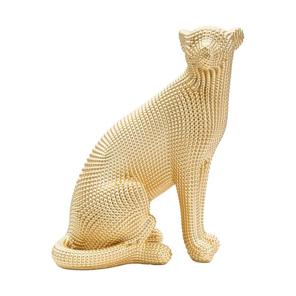 Statuete zelta krāsā Mauro Ferretti Leopard