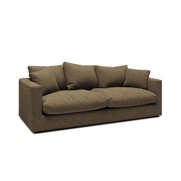 Gaiši brūns dīvāns 220 cm Comfy – Scandic-image-1