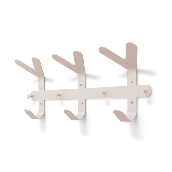 Pelēkbrūns tērauda sienas pakaramais 66 cm Frondo – Spinder Design