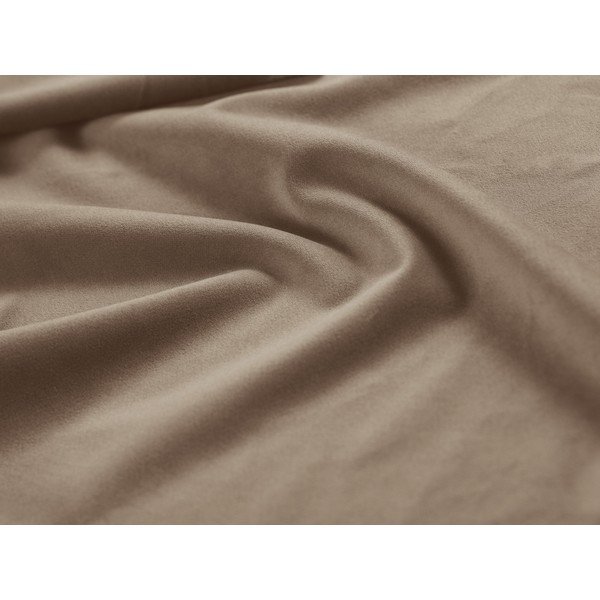 Bēšs samta modulārais dīvāns 188 cm – Micadoni -image-3