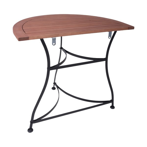 Eikalipta masīvkoka dārza sānu galdiņš 54x85 cm Wien – Garden Pleasure-image-2