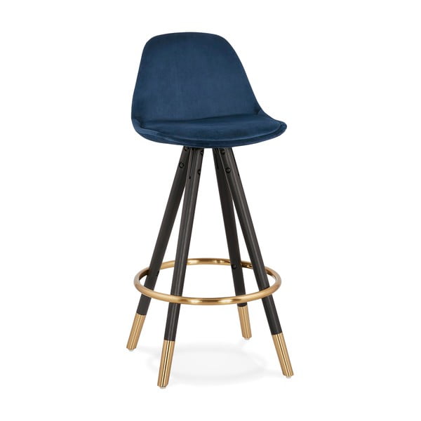 Tumši zils bāra krēsls Kokoon Carry Mini, sēdekļa augstums 65 cm