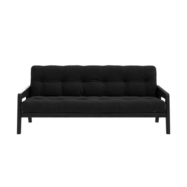 Izvelkamais dīvāns Karup Design Grab Black Charcoal