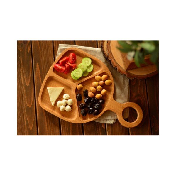 Bambusa servēšanas paplāte Bambum Matti, ⌀ 30 cm-image-2