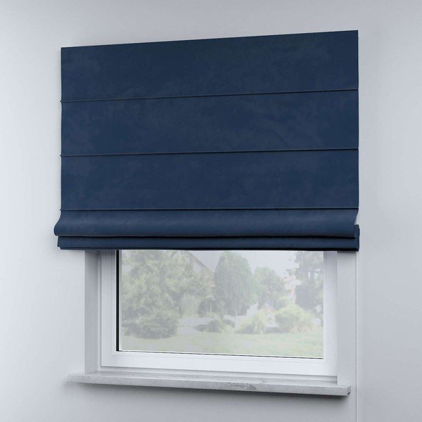 Zilas romiešu žalūzijas 170x130 cm Posh Velvet – Yellow Tipi-image-4