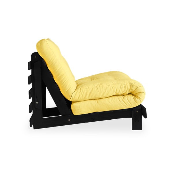 Izvelkamais krēsls Karup Design Roots Black/Yellow-image-3
