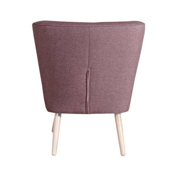Vecais rozā krēsls Max Winzer Neele Duro Aubergine-image-1