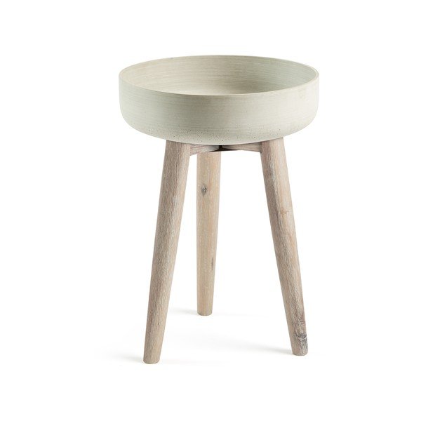 Pelēks puķu statīvs La Forma Stahl, Ø 39 cm