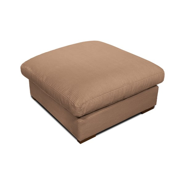 Gaiši brūns velveta pufs Comfy – Scandic-image-3