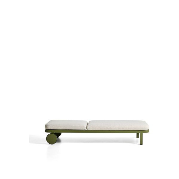 Zaļš metāla regulējams dārza zvilnis Kionia – Kave Home-image-4
