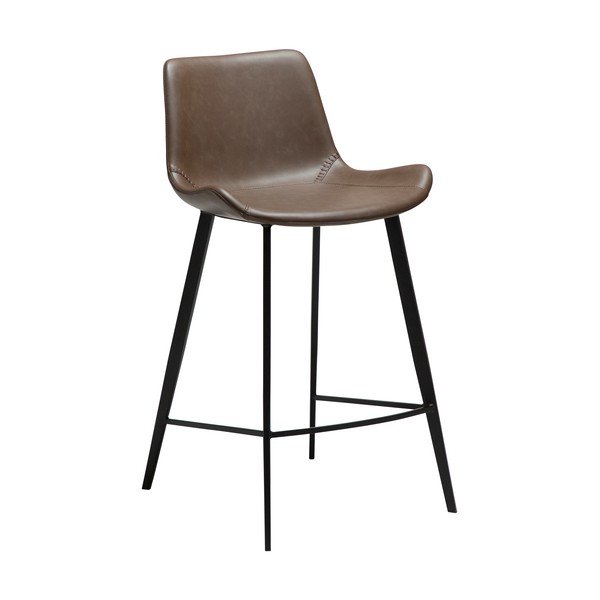 Brūns bāra krēsls (sēdekļa augstums 65 cm) Hype – DAN-FORM Denmark