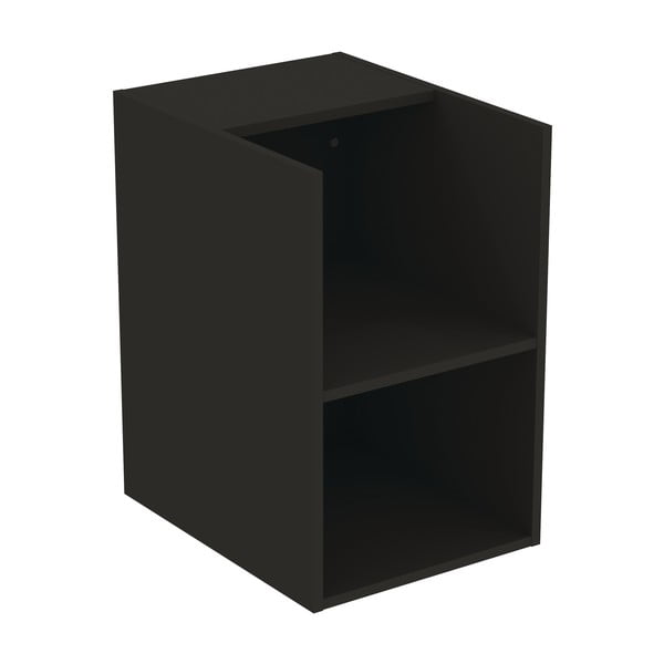 Antracīta pelēks zems/piekarams vannas istabas skapis 40x63 cm i.Life B – Ideal Standard-image-1