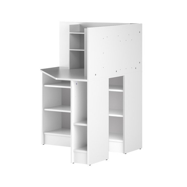 TemaHome Archi balts stūra rakstāmgalds-image-1