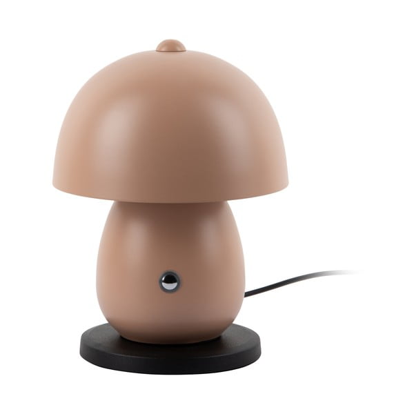 Gaiši brūna LED galda lampa ar metāla abažūru (augstums 18 cm) Mono LED – Leitmotiv