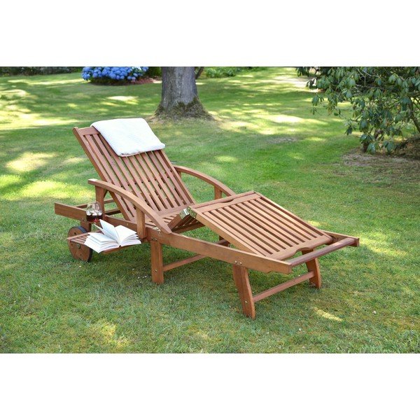 Brūns masīvkoka dārza zvilnis Beverly Hills – Garden Pleasure-image-1