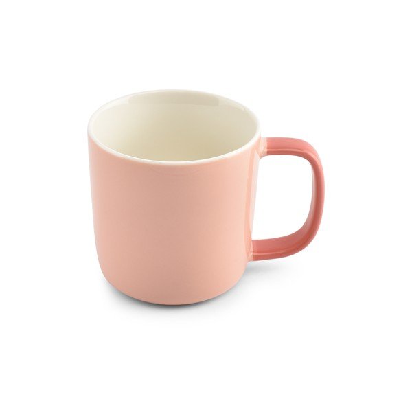 Rozā krūze no sintētiskā kaula porcelāna 370 ml Mae – ONA-image-2