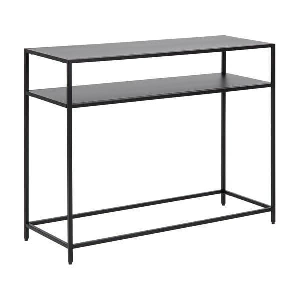 Melns konsoles galds ar dzelzs kājām Actona Newcastle-image-4