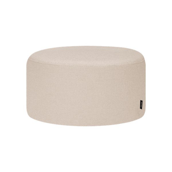 Bēšs pufs Folk – noo.ma