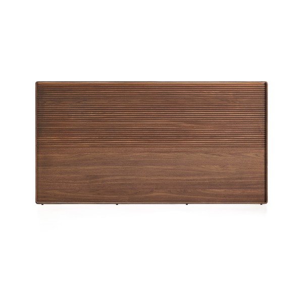 Brūns gultas galvgalis 192x91 cm Norlen – Kave Home-image-4