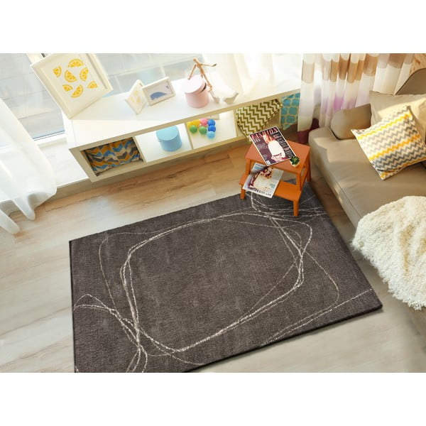 Pelēks paklājs Universal Moana Treo, 60 x 110 cm-image-1