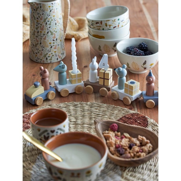 Bloomingville B-Day Train Dekoratīvs dzimšanas dienas sveces vilciens-image-2