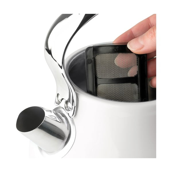 Balta elektriskā tējkanna 1,7 l Heritage – Haden-image-4