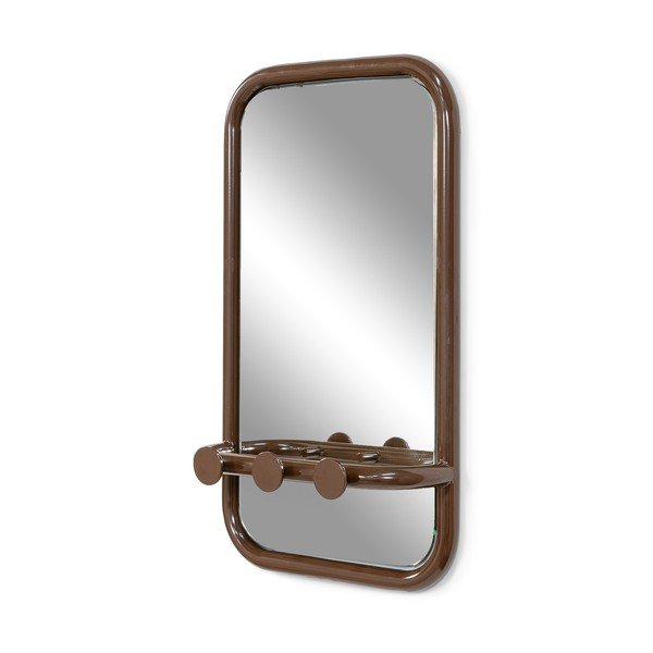 Tumši brūns metāla sienas pakaramais 35x60x11 cm Retro – Spinder Design-image-2