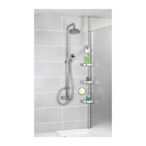 Spilgts teleskopiskais sienas plaukts vannas istabai Wenko Premium-image-1