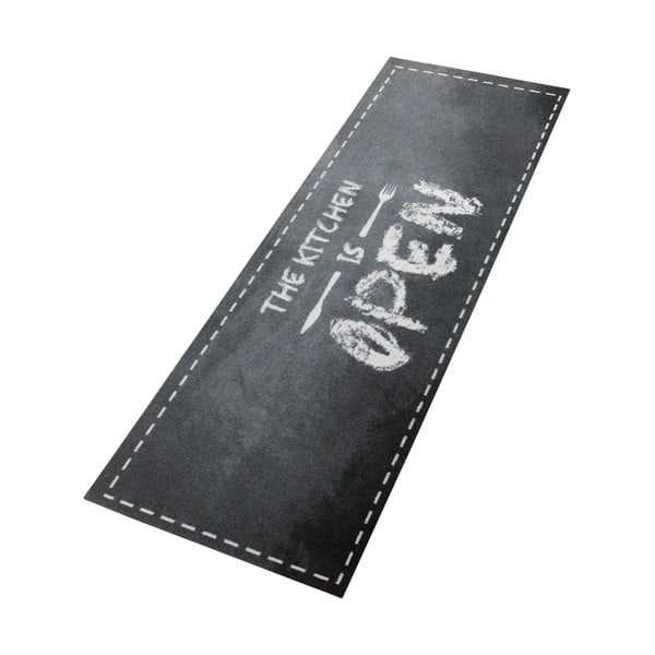 Pelēks virtuves paklājs Zala Living Open Kitchen, 50 x 150 cm-image-3