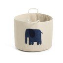 Ziloņkaula krāsas tekstila bērnu rotaļlietu grozs ø 45x30 cm Tandani – Kave Home