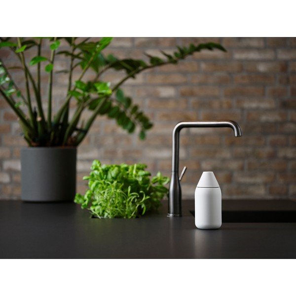 Gaiši pelēks silikona ziepju dozators 300 ml Singles – Zone-image-2