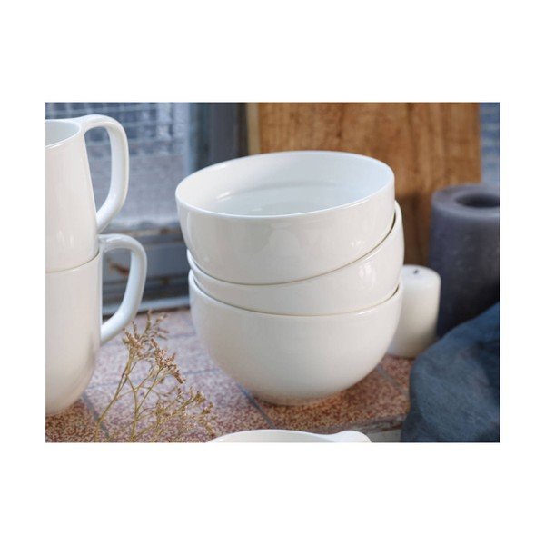 Krēmīgi balta porcelāna bļoda Like by Villeroy & Boch Group, 0,75 l-image-1