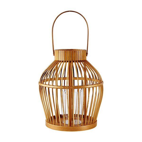 Koka laterna ar rokturi Villa Collection