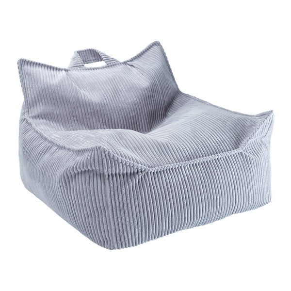 Zils velveta bērnu sēžammaiss Chair – Wigiwama