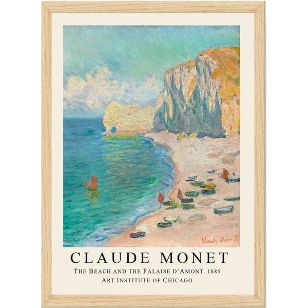 Plakāts rāmī 55x75 cm Claude Monet – Wallity