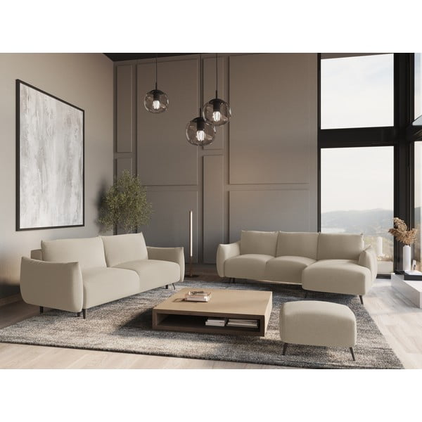 Bēšs stūra dīvāns Malie – Makamii-image-1