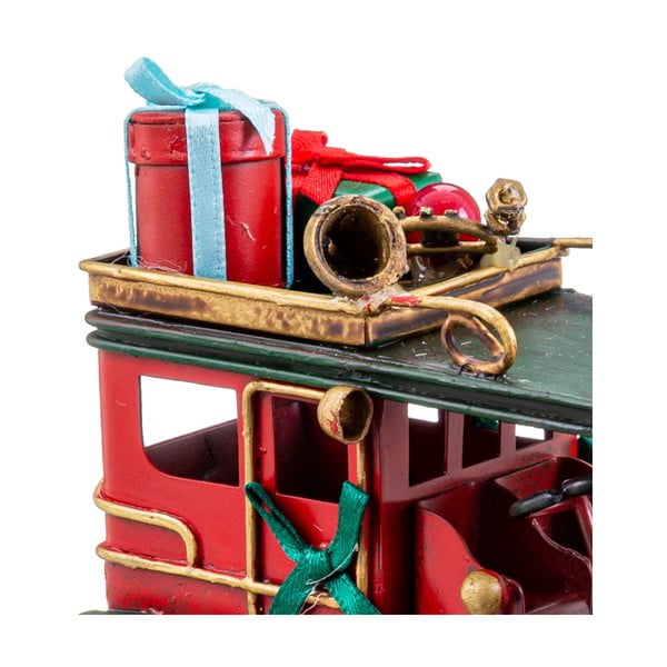 Metāla Ziemassvētku figūriņa (augstums 8 cm) Vintage Car – Casa Selección-image-2