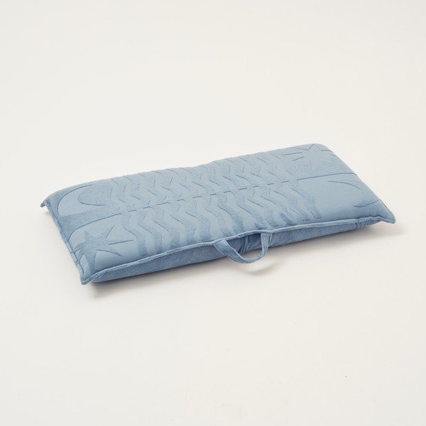 Zils pludmales krēsls Sunnylife Terry, 93 x 43 cm-image-2