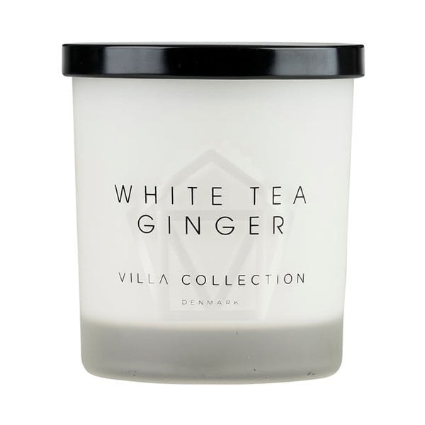Aromātiskā svece ar ingvera un baltās tējas aromātu Villa Collection, degšanas laiks 35 stundas