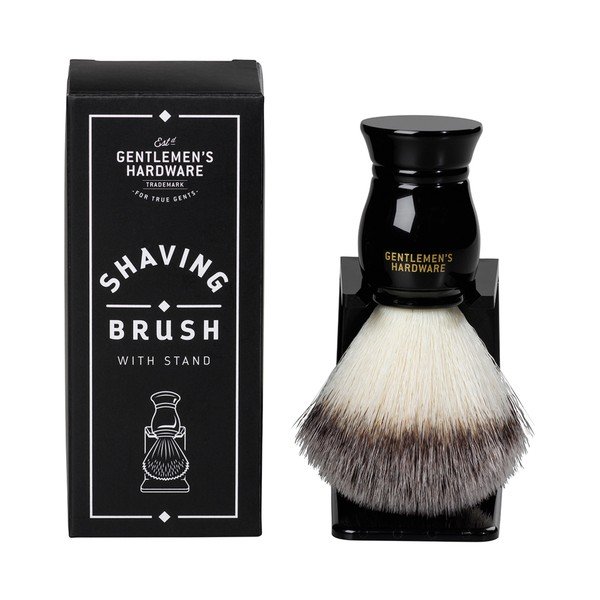 Gentlemen's Hardware skūšanās birste ar statīvu-image-1