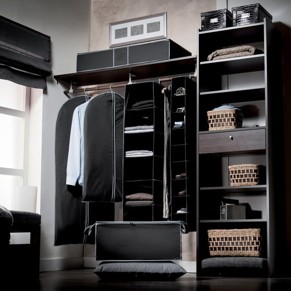 Melna uzglabāšanas kaste Compactor Box-image-1