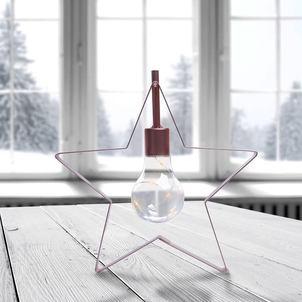 LED gaismas dekori DecoKing Star, augstums 23 cm-image-2