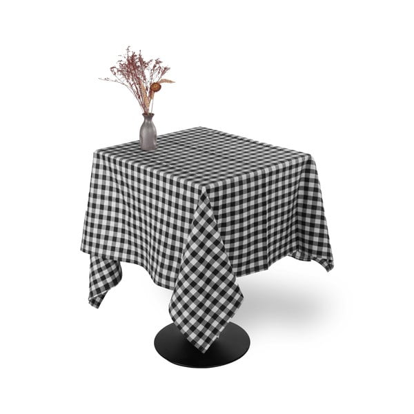 Kokvilnas galdauts 150x150 cm Gingham – Tiseco Home Studio-image-3