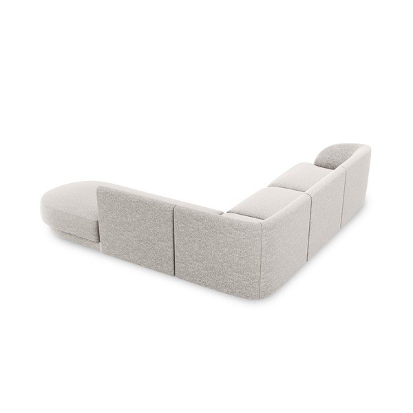 Gaiši pelēks stūra dīvāns (labais stūris) Miley – Micadoni Home-image-4