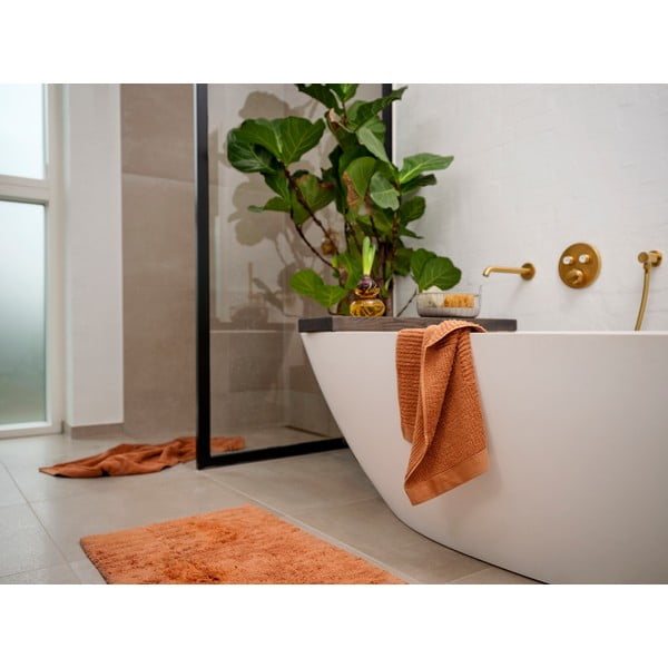 Dzeltens frotē kokvilnas dvielis 50x70 cm Classic – Zone-image-2