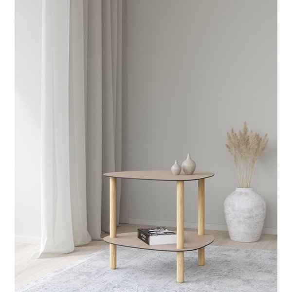 Sānu galdiņš 44x45 cm Curve L Bull – LIND DNA-image-1