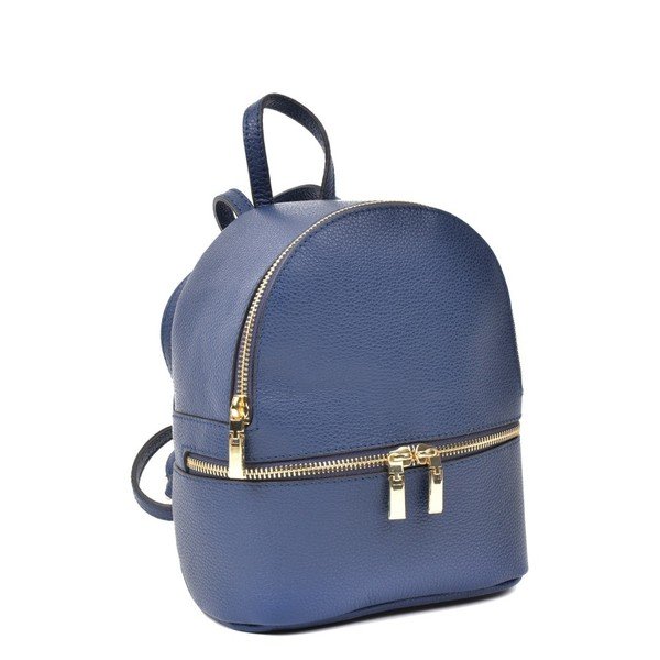 Zila ādas mugursoma Renata Corsi Suelo-image-1