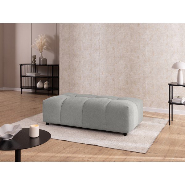 Gaiši pelēks kāju soliņš Albane  – Ropez-image-1