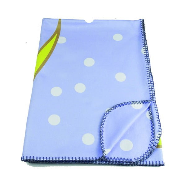 Gaiši zila bērnu sega 85x125 cm – OYO kids-image-3